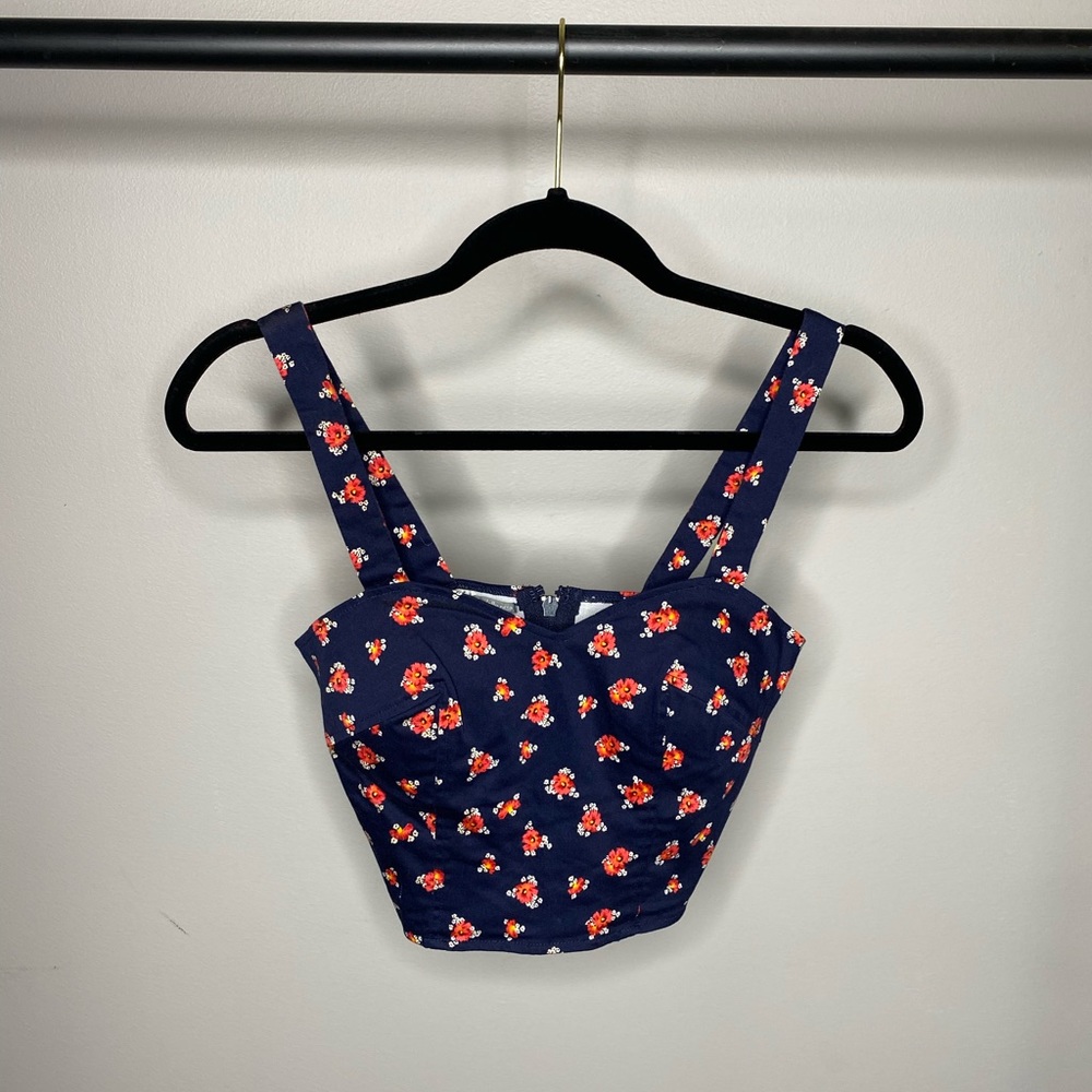 Flower Crop Top